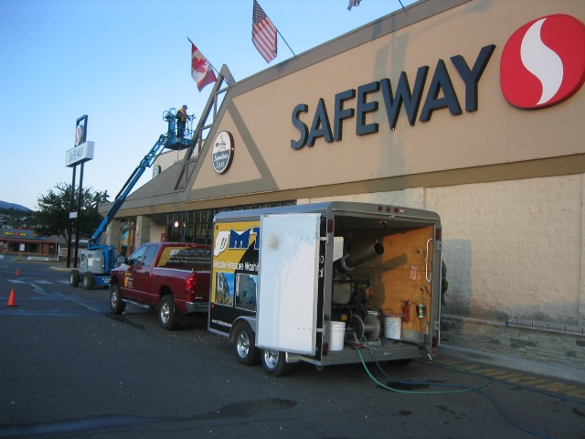 Pressure Washing - Safeway